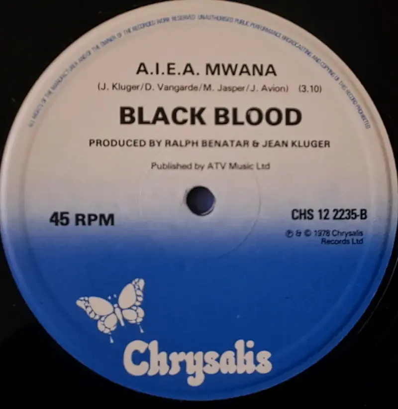 Vinilo Black Blood A.I.E.A. Mwana Edición Limitada - 5