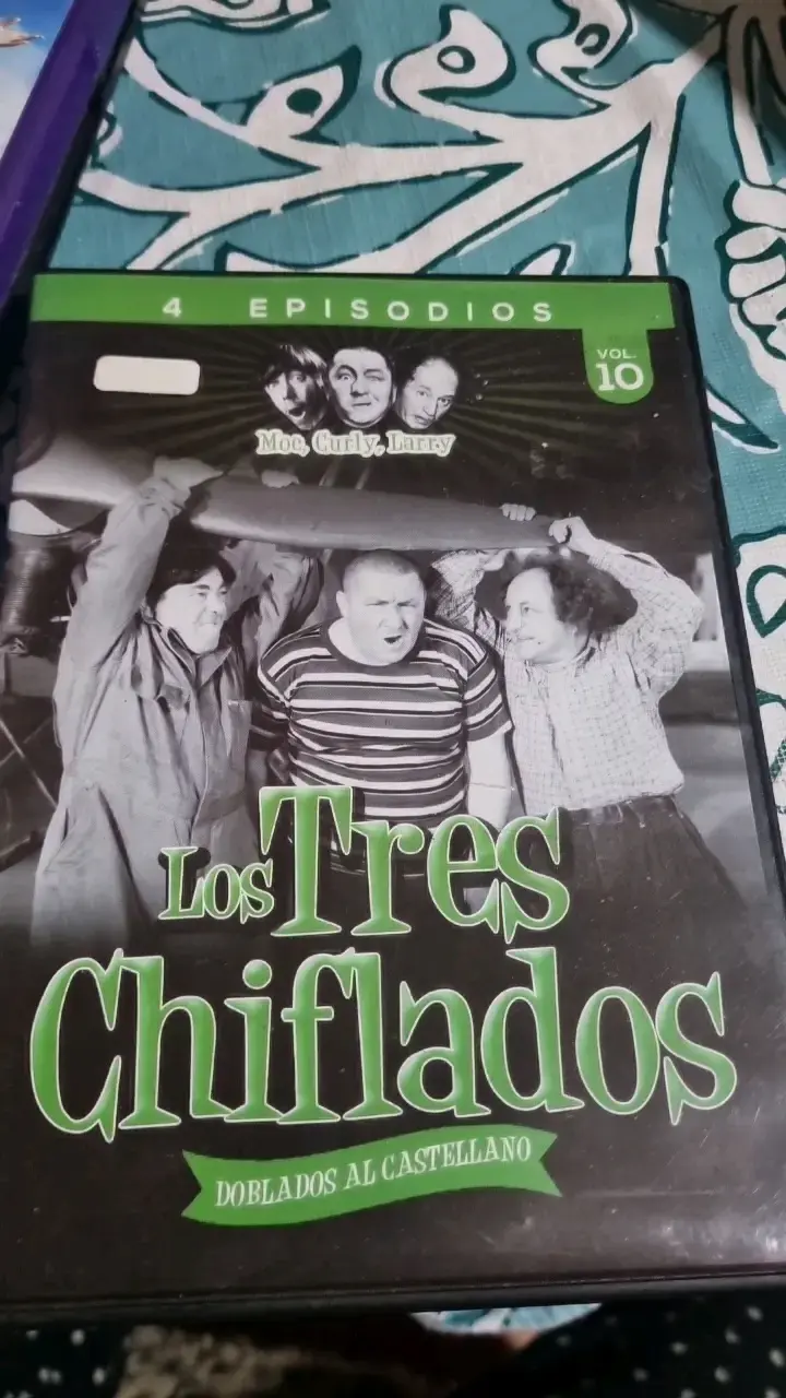 DVD Los Tres Chiflados Volumen 10 Doblado - 1