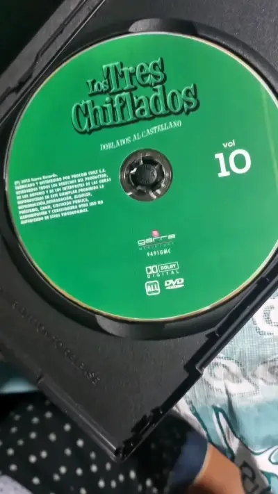 DVD Los Tres Chiflados Volumen 10 Doblado - miniatura 3