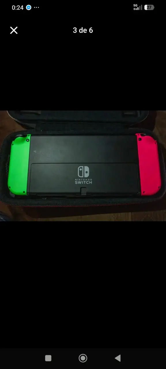Consola Nintendo Switch OLED!!! con accesorios - 5