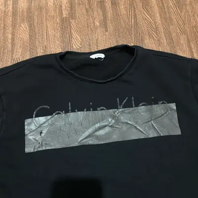 Polerón negro Calvin Klein Fit M - miniatura 2