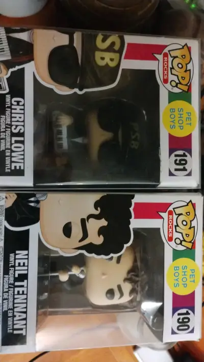 Figuras Funko Pop Pet Shop Boys Chris Lowe y Neil Tennant - miniatura 1