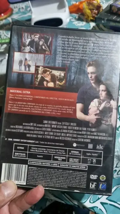 DVD Crepúsculo edición especial con extras - miniatura 2
