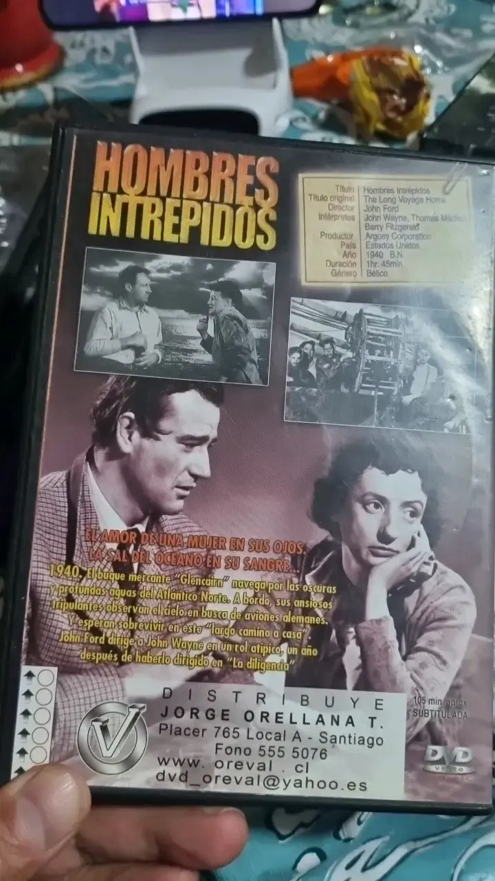 DVD Hombres Intrépidos con John Wayne - 2