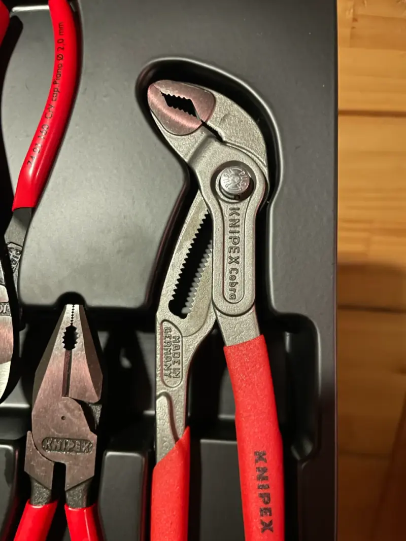Juego de alicates Knipex 3 piezas - 5