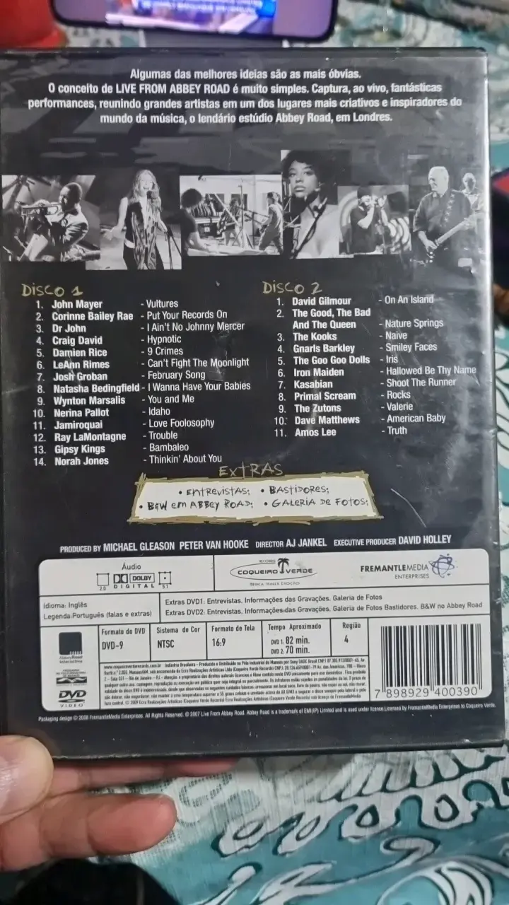 DVD Live From Abbey Road Volumen Uno - 2