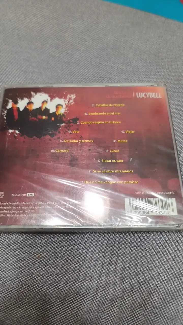 CD Lucybell Atlas de la Música Chilena - 2