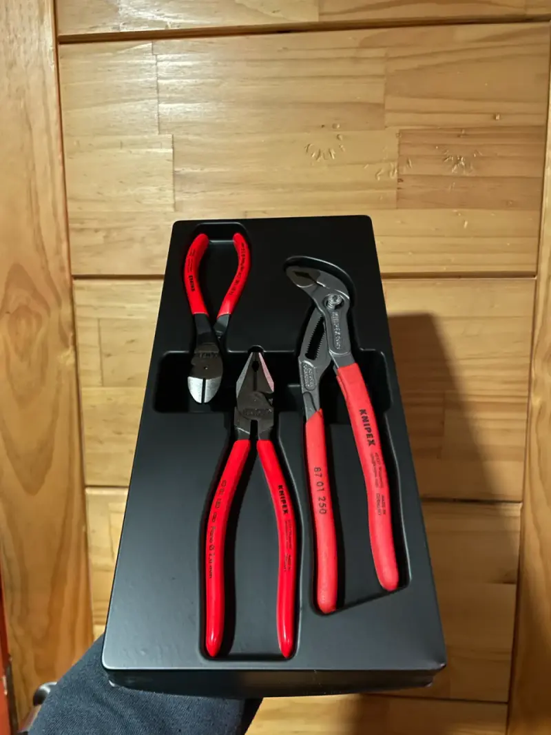 Alicates Knipex 3 piezas - 1