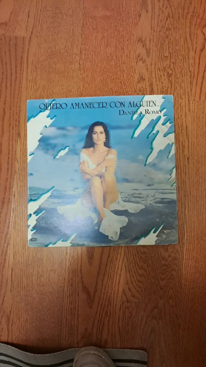 Vinilo Daniela Romo - Quiero Amanecer Con Alguien - 1