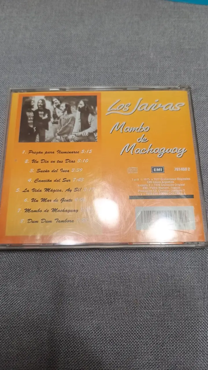 CD Los Jaivas Mambo de Machaguay - 3