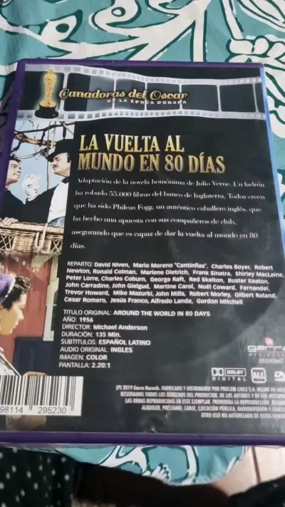 Película DVD La Vuelta al Mundo en 80 Días - miniatura 2