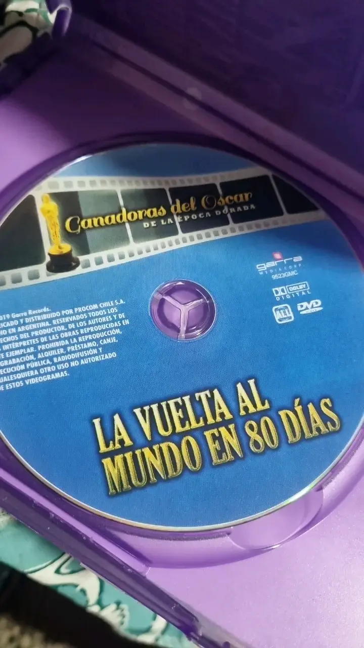 Película DVD La Vuelta al Mundo en 80 Días - 3