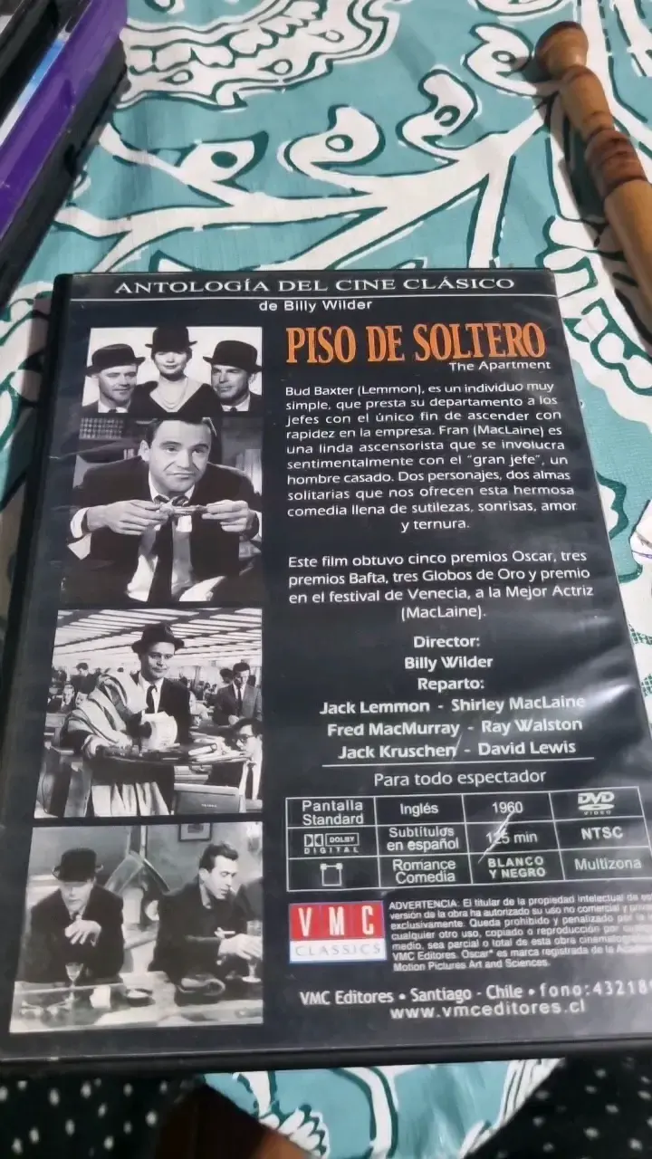 DVD Piso de Soltero de Billy Wilder - 2