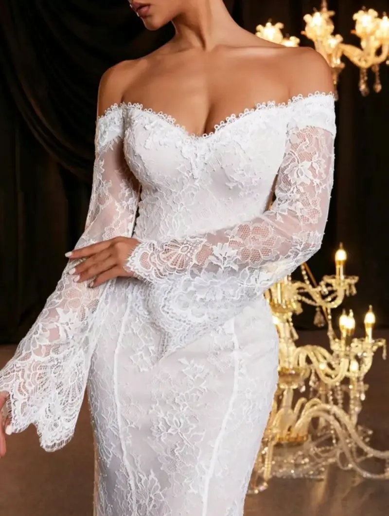Vestido de Novia talla L Nuevo - 3