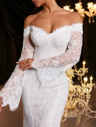 Vestido de Novia talla L Nuevo - miniatura 3