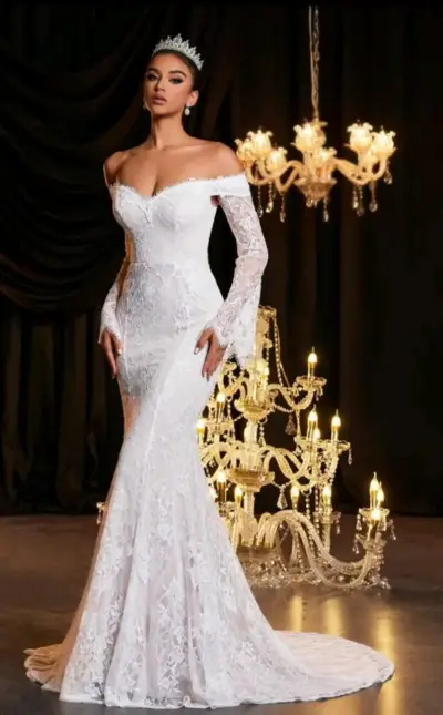 Vestido de Novia talla L Nuevo - miniatura 4