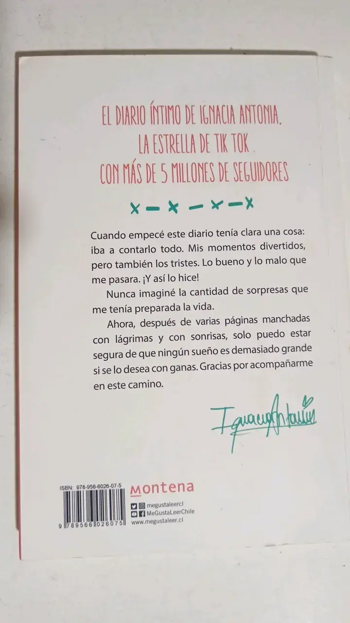 Libro 'Atrévete a Soñar' de Ignacia Antonia - 2