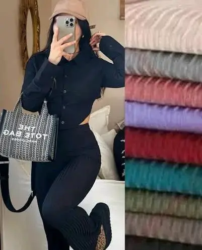 Lote de calzas flare para mujer