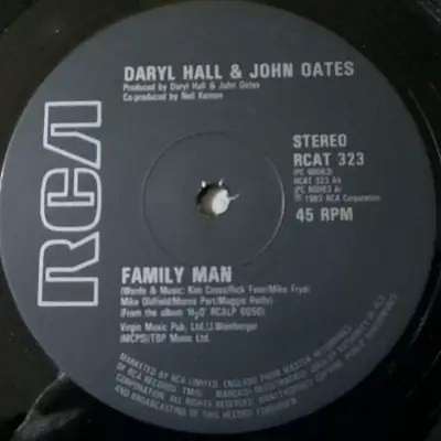 Vinilo Hall & Oates Family Man 45 RPM - miniatura 4