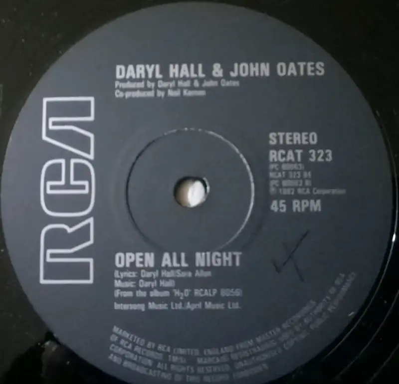 Vinilo Hall & Oates Family Man 45 RPM - 5