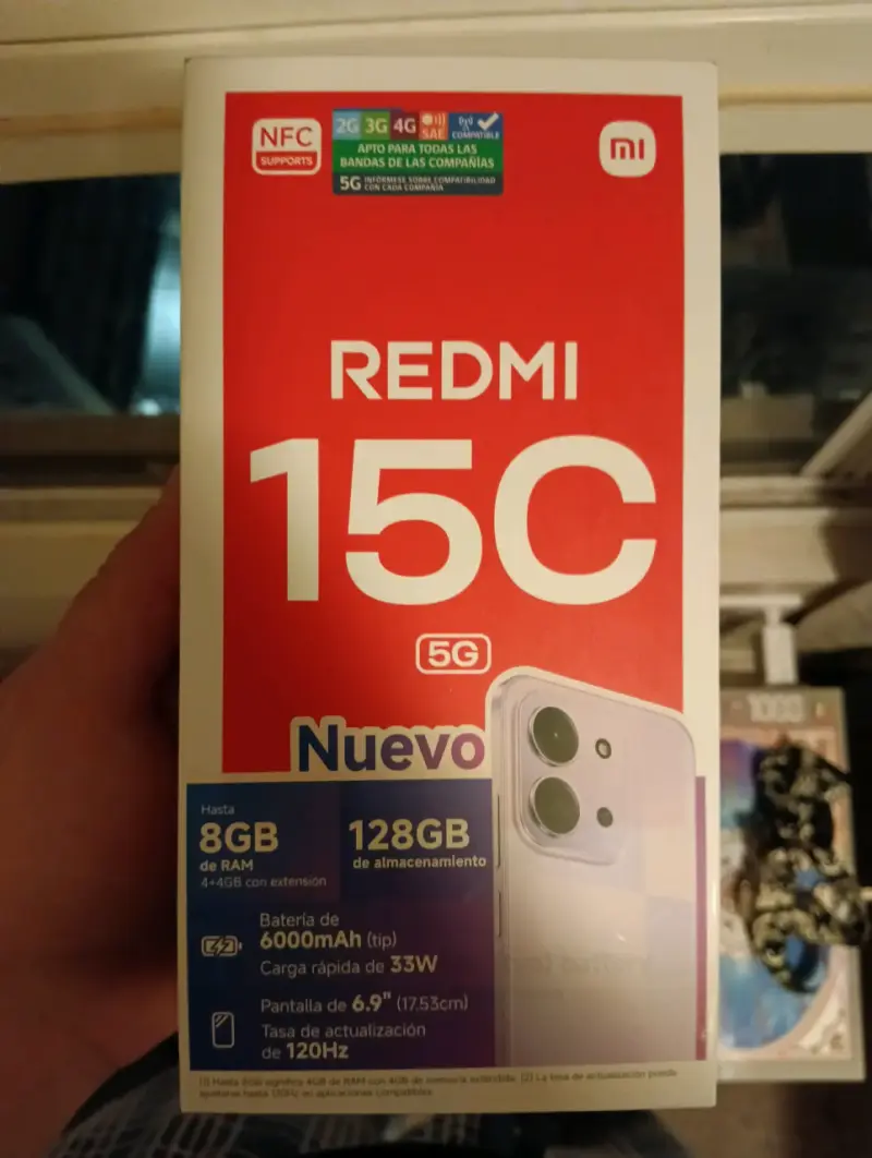 Xiaomi Redmi 15C 5G 128GB Negro - 1