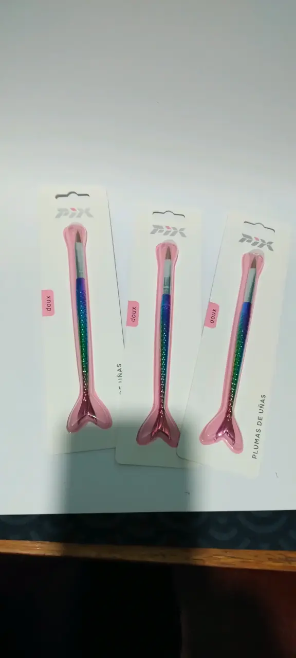 Pinceles de uñas con diseño de sirena - 1
