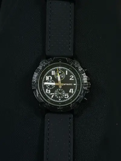 Reloj análogo negro Opposite - miniatura 2