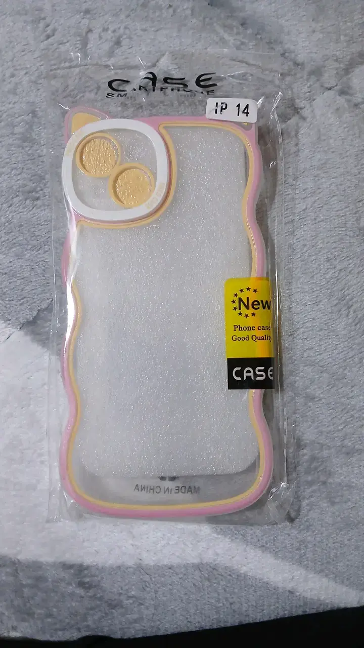 Funda para iPhone 14 con borde colorido - 1