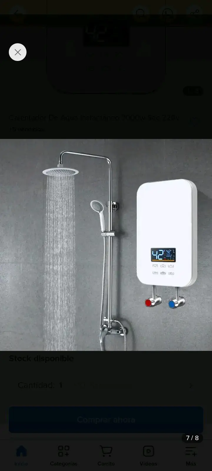 Calentador de Agua Instantáneo 7KW Loneasy - 2