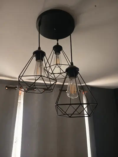 Lámparas colgante de techo estilo industrial - miniatura 3
