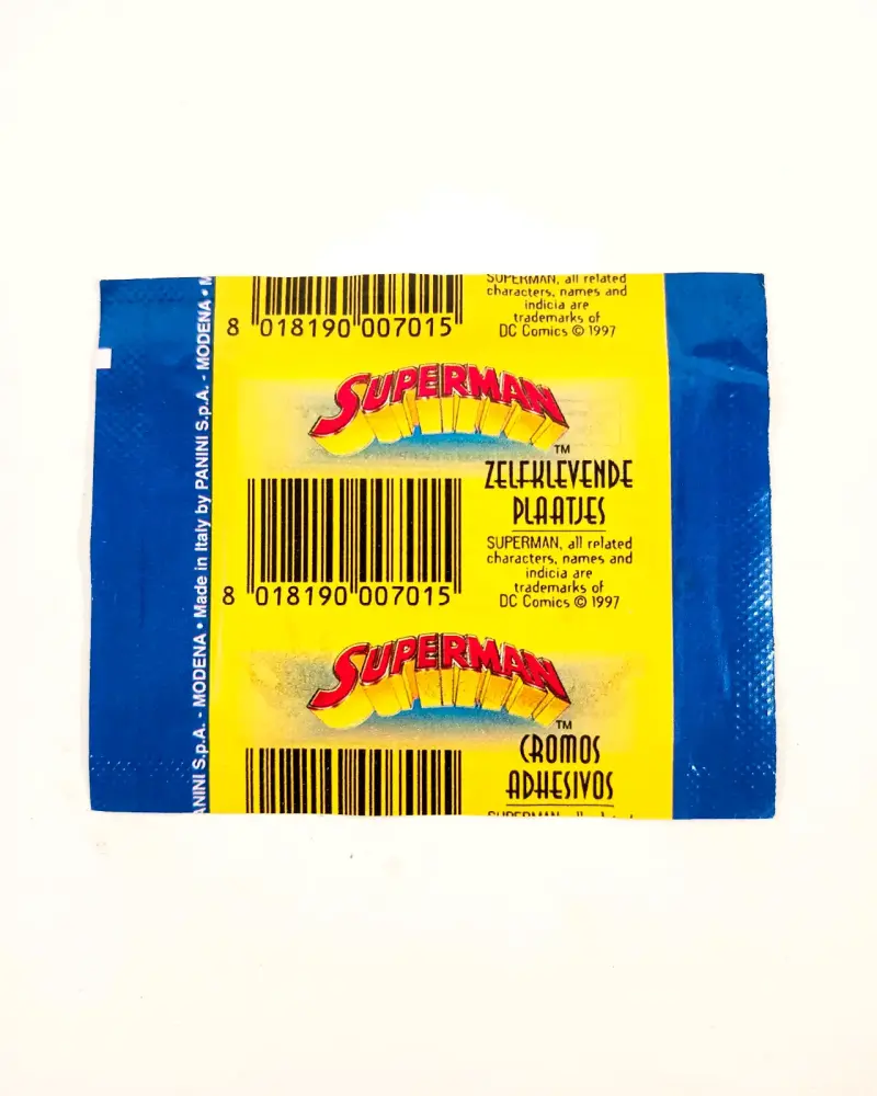 Sobre sellado Superman Panini, 1997. - 2
