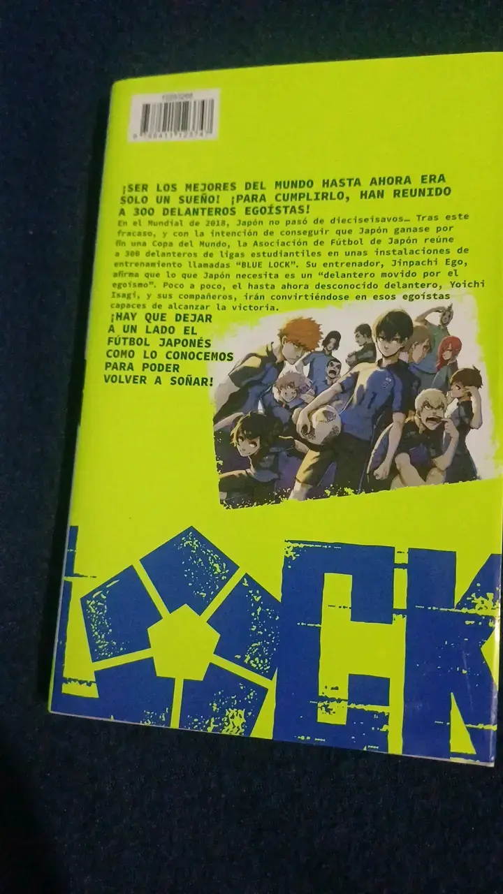 Manga Blue Lock Volumen 1 - 2