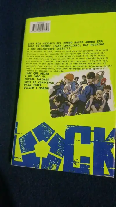 Manga Blue Lock Volumen 1 - miniatura 2