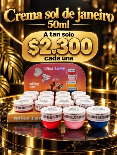 Crema Sol de Janeiro 50ml Miss Lara - miniatura 1