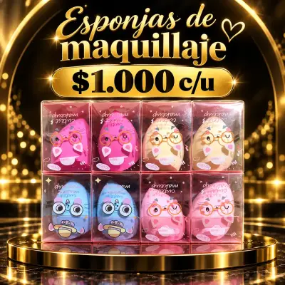 Esponjas de maquillaje con diseño divertido - miniatura 1