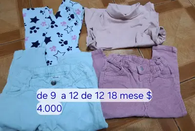 Ropa infantil variada para niños y niñas - miniatura 1