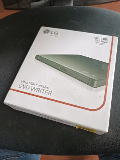 Grabador de DVD portátil LG Slim - miniatura 4