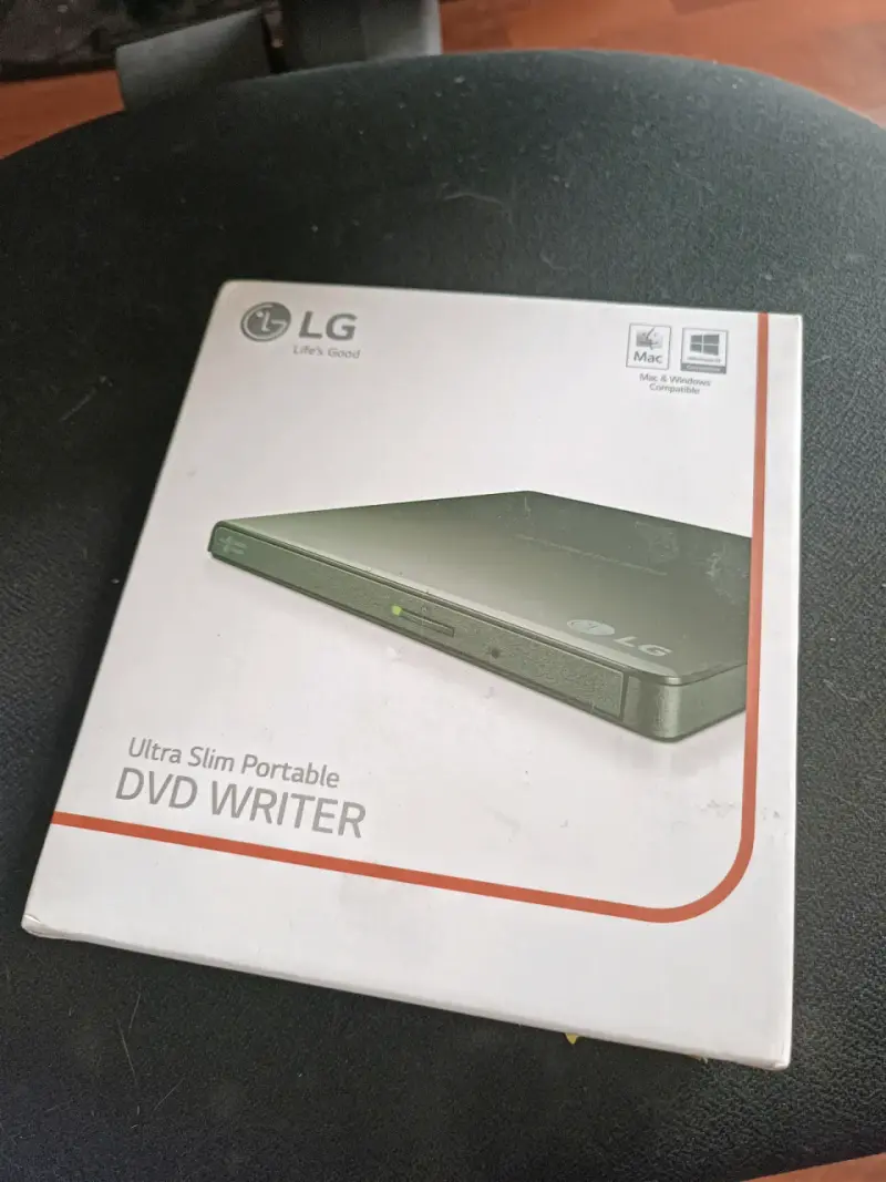 Grabador de DVD portátil LG Slim - 5