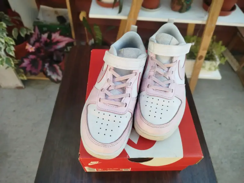 Zapatillas deportivas infantiles Nike rosadas - 2