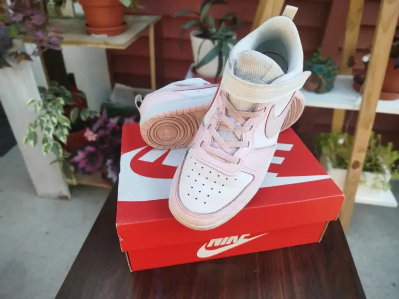 Zapatillas deportivas infantiles Nike rosadas - 3