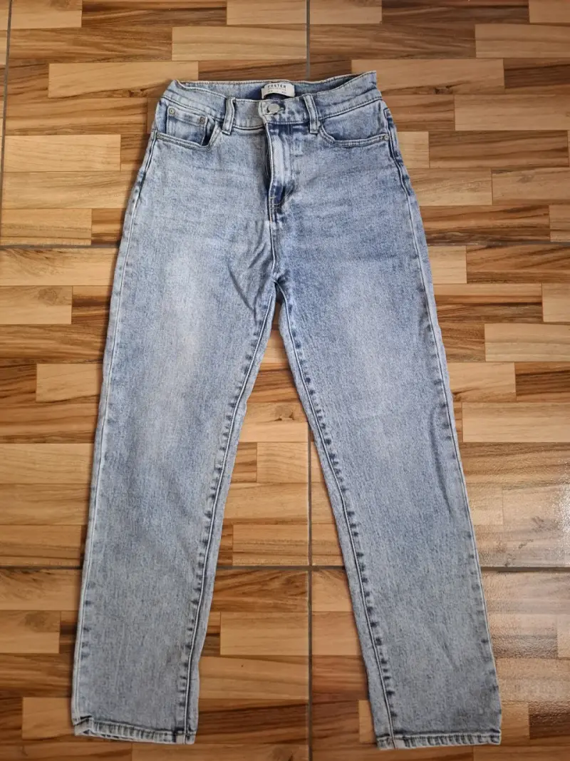 Jeans de mezclilla azul claro Foster para mujer - 2