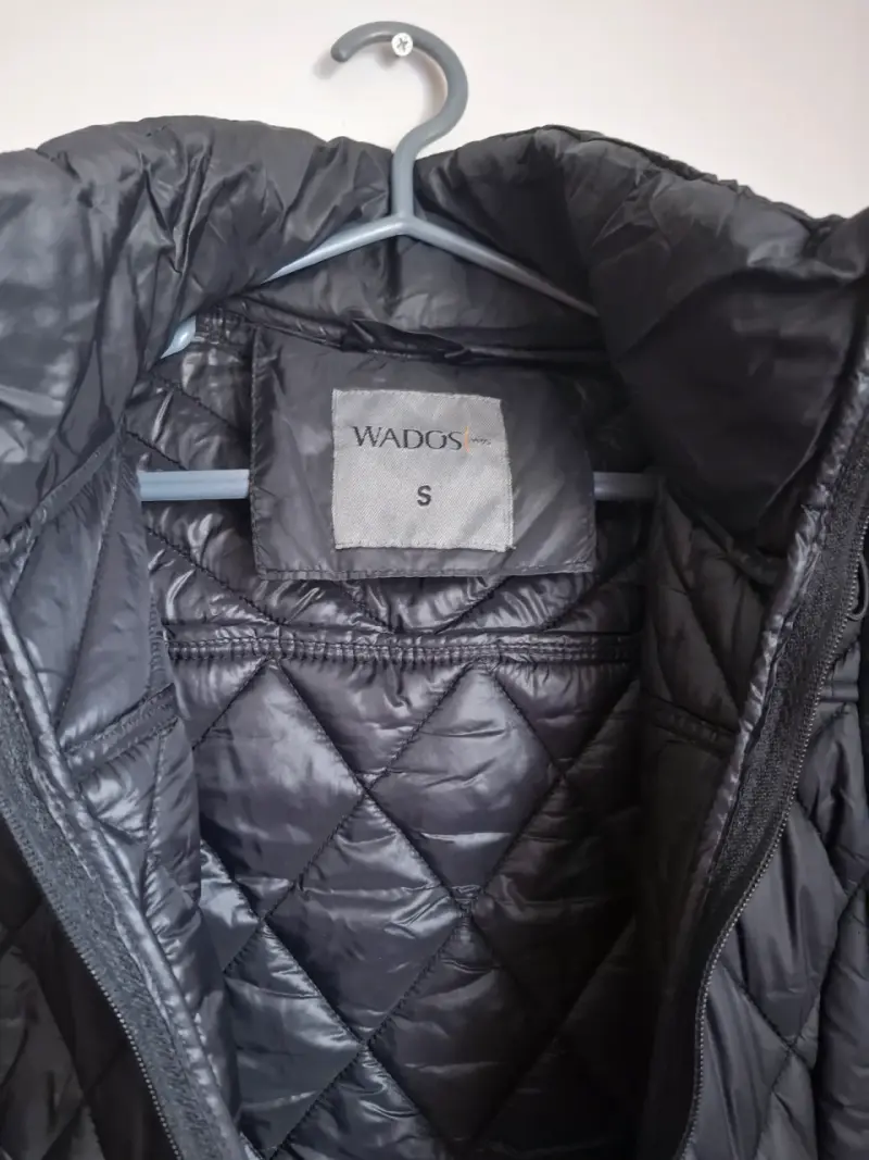 Parka acolchada negra para mujer Wados - 4