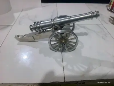 Miniatura de cañón de artillería de campaña metálico - miniatura 3