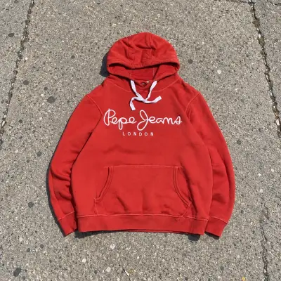 Polerón con capucha rojo Pepe Jeans - miniatura 1