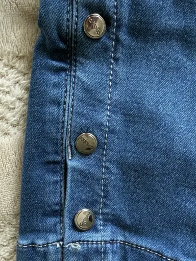 Jeans azul de cintura alta Amalia - miniatura 5