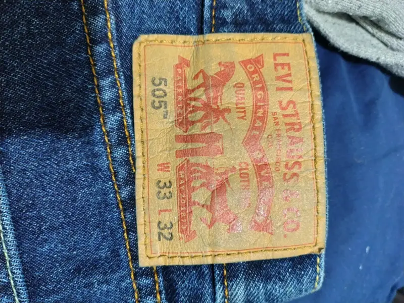 Jeans Levi's 505 Clásicos Talla 33 - 3