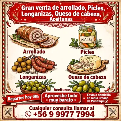 Variedad de productos gourmet de Curacaví - miniatura 1