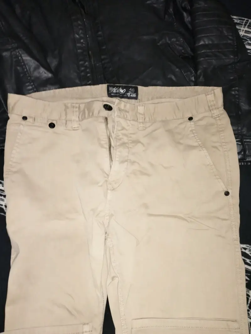 Pantalones cortos beige para hombre