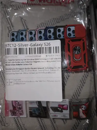 Funda protectora para Samsung Galaxy S26 con anillo - miniatura 3