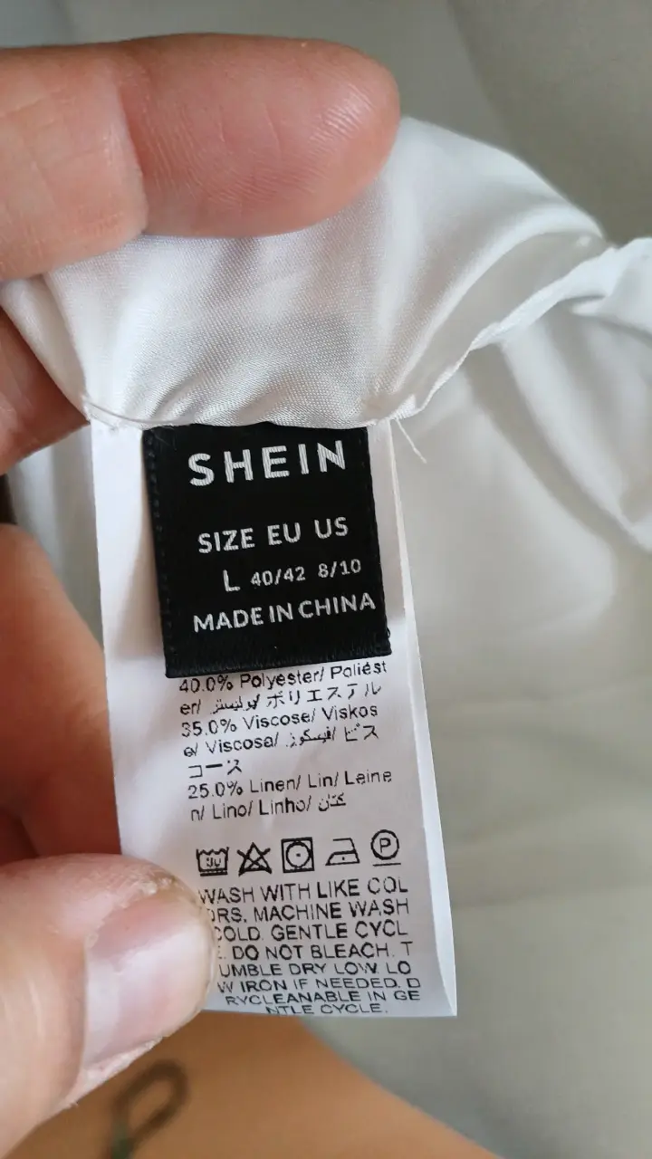 Chaleco sin mangas beige Shein - 4